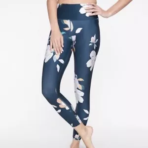 NWT $89 UPF 50+ ATHLETA Floral Elation 7/8 Tight Leggings Size M - Picture 1 of 7