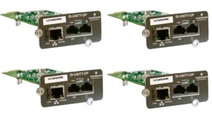 Lot of (4)x Liebert Emerson IS-UNITY-DP IntelliSlot Network Card For UPS / PDU ! - Afbeelding 1 van 5