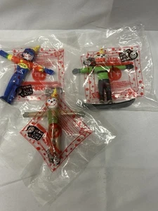 Menge 3 Jack in the Box Kinder Mahlzeit Spielzeug 1999 Jack Figuren Jock Jack versiegelt - Bild 1 von 11