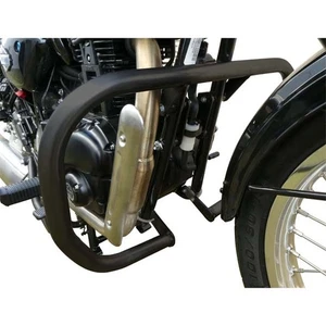 Paramotore protezione motore Ø 30mm acciaio nero per Benelli Imperiale 400 - Picture 1 of 4