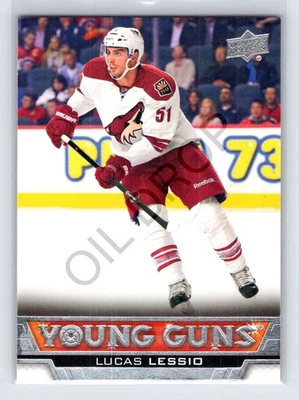2013-14 Upper Deck Young Guns #239 Lucas Lessio - Image 1 of 2