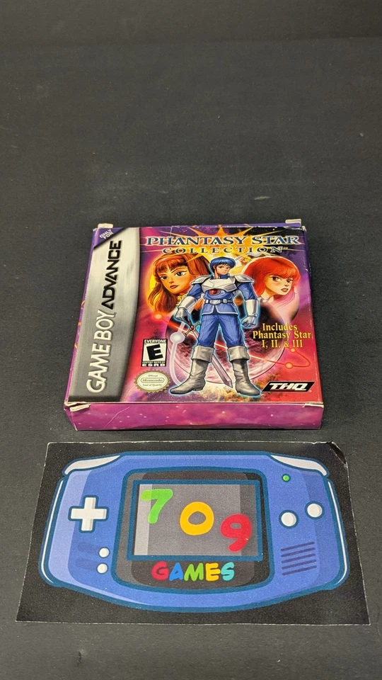 Phantasy Star Collection (Nintendo Game Boy Advance) GBA CIB COMPLETE - Image 1 of 4
