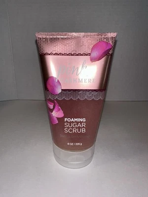 Bath & Body Works PINK CASHMERE FOAMING SUGAR SCRUB NEW! 8 oz RARE! - Image 1 of 2