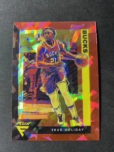 2020-21 Panini Flux - Jrue Holiday #101 Red Cracked Ice Prizm - Picture 1 of 2