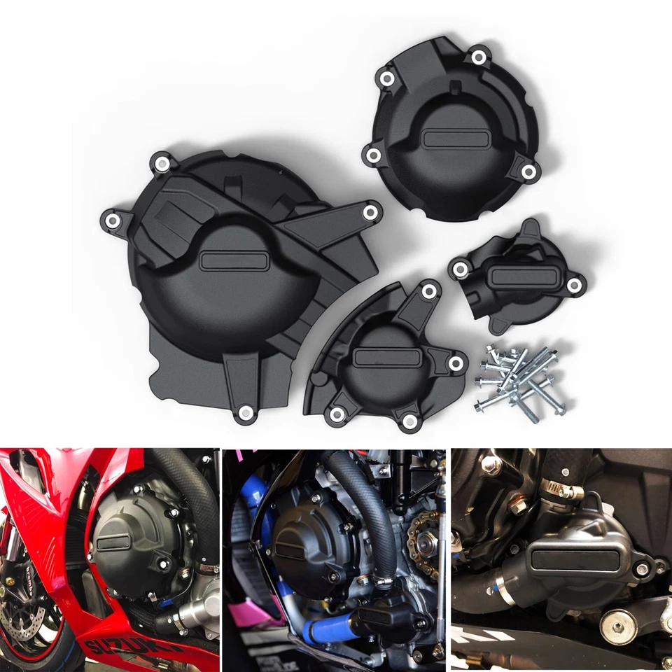 Motorcycle Engine Protective Device Cover Fit for Suzuki GSXR1000 2017-2023 Foto 1 de 4