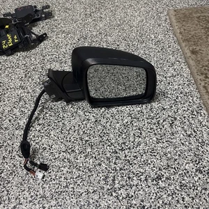 2022-24 Jeep Grand Cherokee OEM RH Right Passenger Side View Mirror Matte Black - Picture 1 of 7