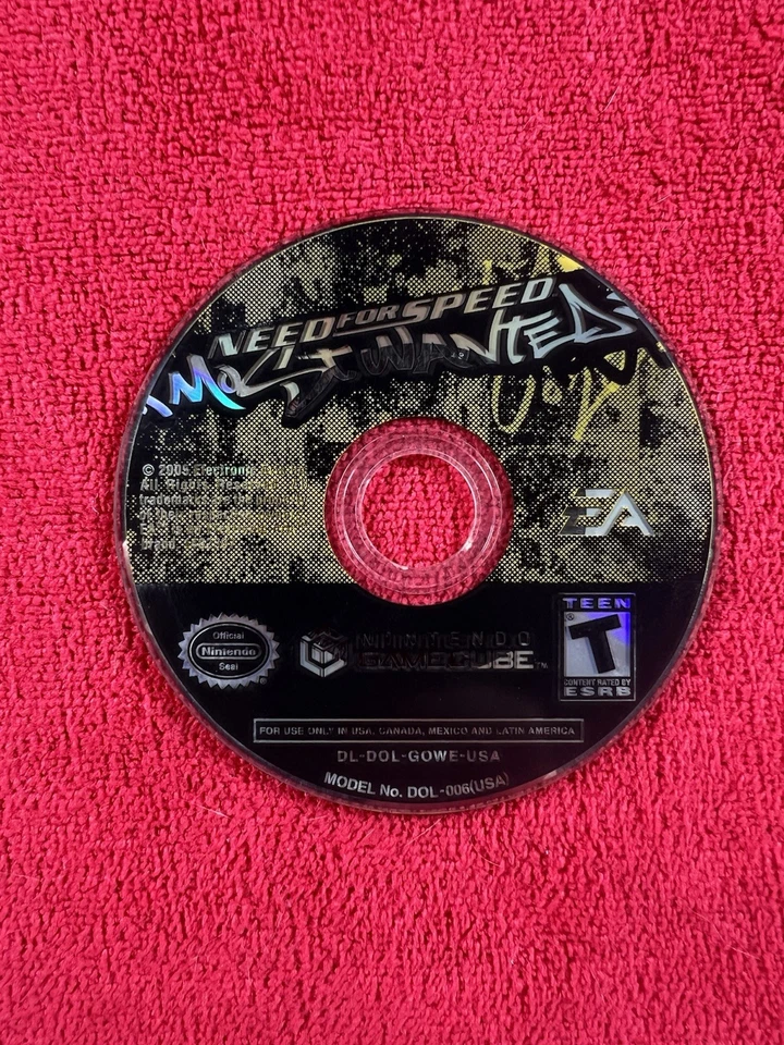 Need for Speed: Most Wanted (Nintendo GameCube, 2005) Disc Only Authentic - Image 1 of 1