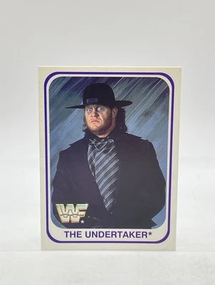1991 Merlin Italian WWF Wrestling #40 The Undertaker Rookie RC - Image 1 of 4