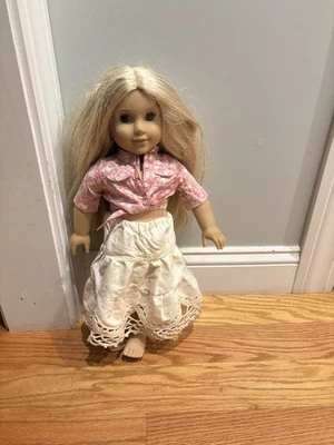 American Girl Doll Julie Albright Pleasant  Company Blonde Hair Brown Eyes 18 in - Image 1 of 4