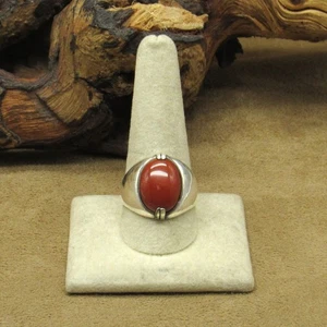 Herrenring Sterlingsilber und Jaspis Größe 10,75 - Bild 1 von 6