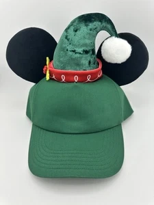 Baseballmütze Kappe Mickey Mouse Urlaub Weihnachten Elfe Erwachsene Walt Disney Parks 2024 - Bild 1 von 3