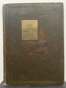 PAMPA, TEXAS HIGH SCHOOL 1931 ANNUAL "HARVESTER 1930" BONUS! - Picture 1 of 6
