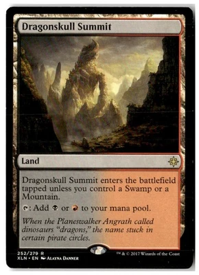 MTG Dragonskull Summit - Ixalan Moderately Played English - Image 1 of 2