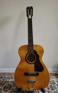 Vintage Harmony Stella 12 String F-70 Guitar 1960-70’s Made In USA - Picture 1 of 21