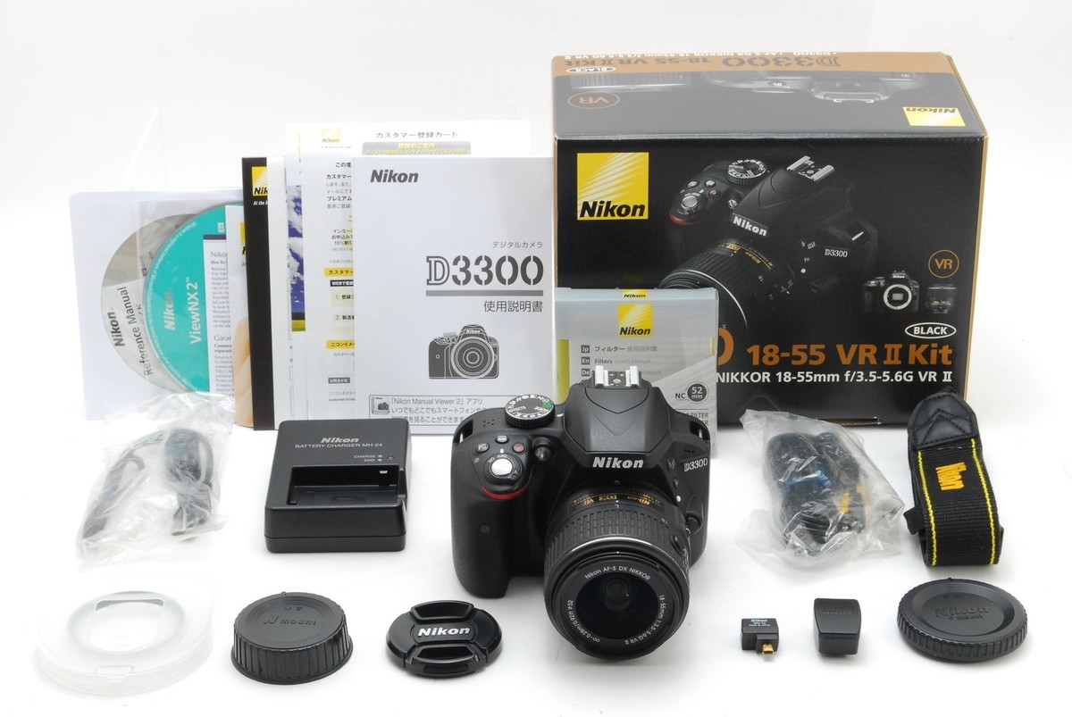 ニコン　Nikon D3300 18-55 VRⅡ Kit Amazon.com : Nikon D3300 24.2 MP CMOS Digital SLR with 18