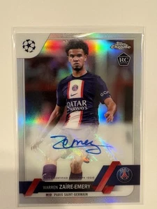 2022-23 Topps Chrome UEFA Club Competitions - Chrome Autographs Warren... - Picture 1 of 4