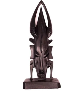 África Figura Madera Escultura Figura Madera Abstracta Estatua Hecho a Mano Decoración Desnudo Ébano - Imagen 1 de 4