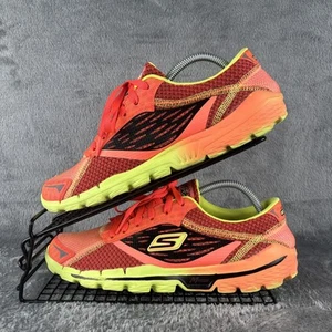 Skechers Sneaker Go Run 2 Unisex UK 8 Neon Orange Gelb Straßenlauf Fitnessschuhe - Bild 1 von 10