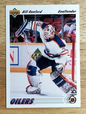 1991-92 Upper Deck #117 Bill Ranford - Image 1 of 2