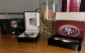 San Francisco 49ers Bundle - Mug, NFL Logo Watch, & Pocket Knife - Picture 1 of 6