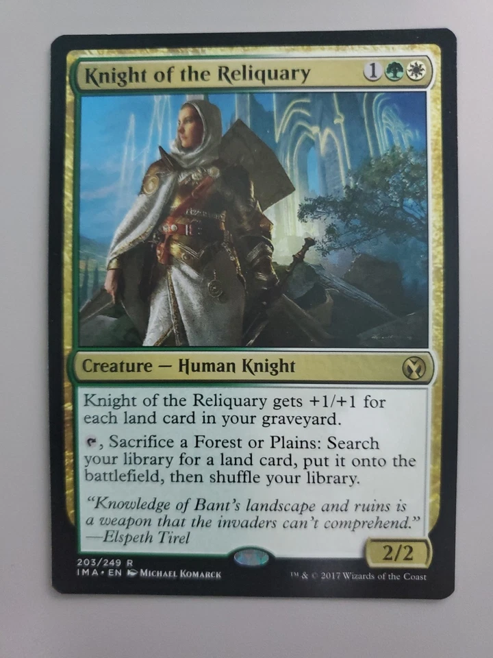 MTG Knight of the Reliquary Iconic Masters Regular Rare - Image 1 of 1