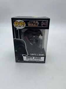 Funko Pop! Vinyl: Star Wars - Darth Vader #343 with Lights & Sounds - Picture 1 of 14