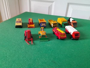 MATCHBOX/ LESNEY  X 10  mxd   VEHICLES GENERAL USE - Picture 1 of 4