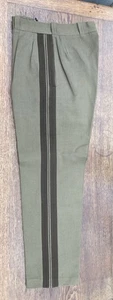 ANNÉES 50-60 - PANTALON D' UNIFORME JASPÉE -GÉNÉRAL de BRIGADE (1er RI MOTORISÉ) - Foto 1 di 14