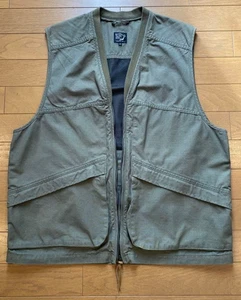 orSlow Utility Vest, Size 2, Men's, Green - Picture 1 of 6