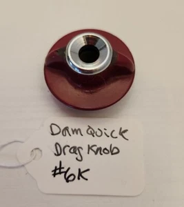 Dam Quick 330, 440, More? Used Replacement Drag Nut Knob 100-448 #6K - Picture 1 of 10