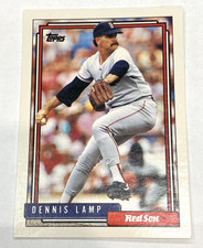Dennis Lamp - 1992 Topps #653 - Boston Red Sox Baseball Card