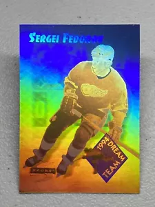 1994-95 Score Dream Team SERGEI FEDOROV #DT12 - Picture 1 of 2