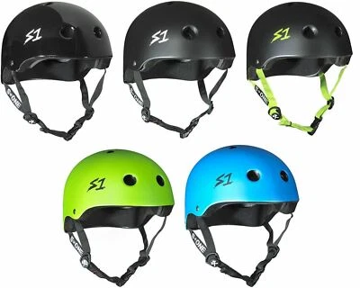 S1 S-ONE LIFER HELMET SKATE SKATEBOARD HELMET BICYCLE CERTIFIED AUST  - Изображение 1 из 4