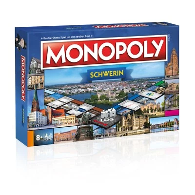 WINNING MOVES Monopoly Schwerin *NEU* Edition 2023 Mecklenburg-Vorpommern