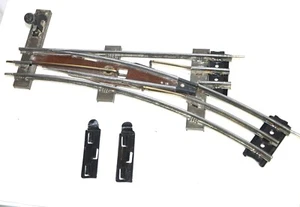 HORNBY éch 0- AIGUILLAGE GAUCHE -fonctionnement électrique mécanique vérifié- - Imagen 1 de 12