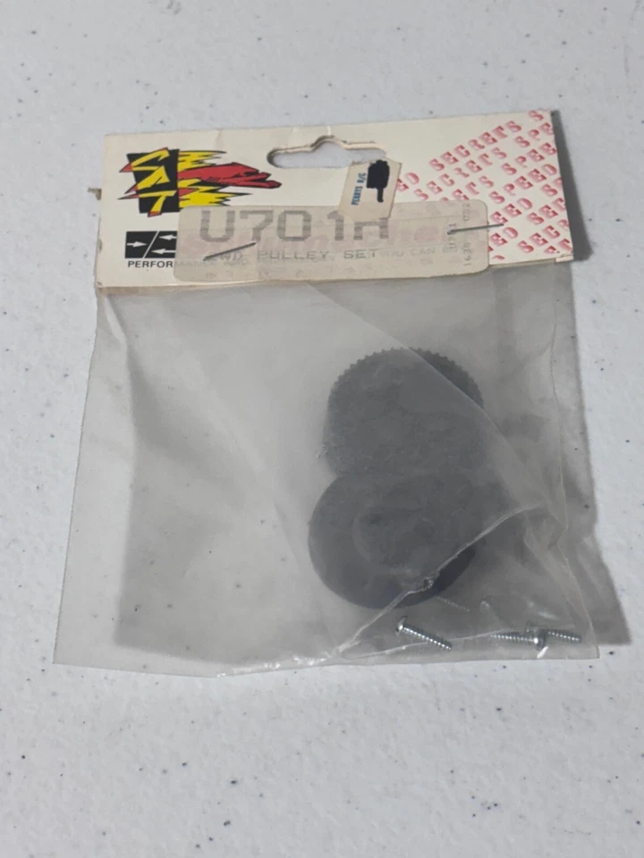 Juego de poleas Schumacher U701A vintage RC R/C 21T 51T NUEVO NOS Top Cat 2x2 Buggy Foto 1 de 1