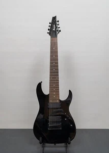 Ibanez RG8 8 String Electric Guitar in Black Gloss inc Soft/Hard Case - Picture 1 of 12