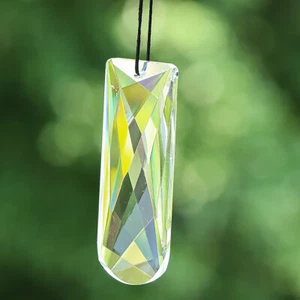 2PC 75MM Crystal Pendant Light Trap With Long Semicircular Cut Surface - Picture 1 of 6