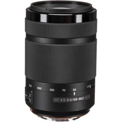 (Caja abierta) Lente zoom Sony DT 55-300 mm f/4,5-5,6 SAM Foto 1 de 4