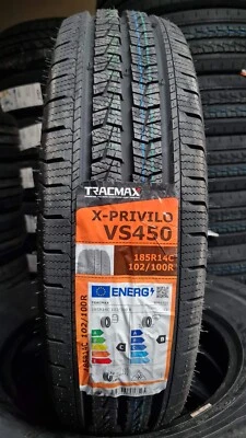 Set 4 pneumatici invernali da carico 185/14 C 102/100R TRACMAX 185/80 R14 nuove - Immagine 1 di 4