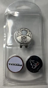 Houston Texans Officially Licensed Cap Clip Magnetic With 2 Markers - Picture 1 of 2