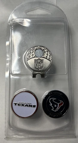 Houston Texans Officially Licensed Cap Clip Magnetic With 2 Markers Cover