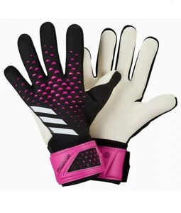 Adidas Predator GL League Black & Pink Goalkeeper Gloves Size 11.5 HN7993 Rare - Picture 1 of 4