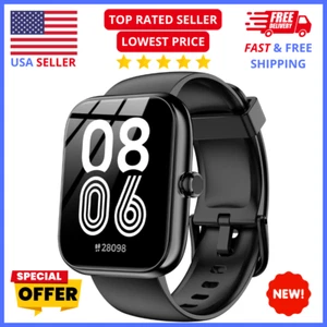 Smart Watch with Alexa & Bluetooth Calls, 1.83" HD Fitness Tracker for Men Women - Picture 1 of 8