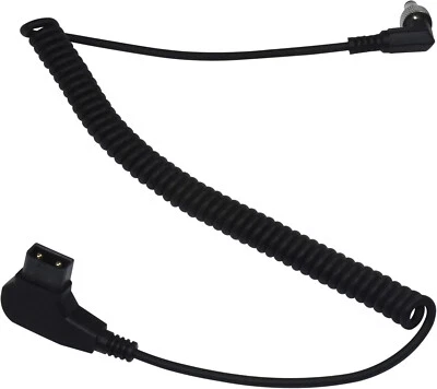 HQRP D-Tap to Locking DC 5.5x2.1mm Monitor Power Cable for Atomos Shogun