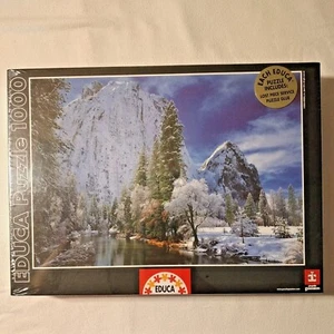 Educa 1000 Pcs Jigsaw Puzzle Yosemite Winter - Picture 1 of 4