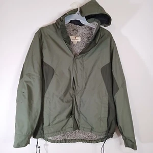 WOOLRICH VTG 70s Herren Parka Feldjacke Wolle kariert Futter grün Gr. XL RA - Bild 1 von 18