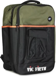 Vic Firth Professional Tech Backpack - Green/Black - Picture 1 of 10
