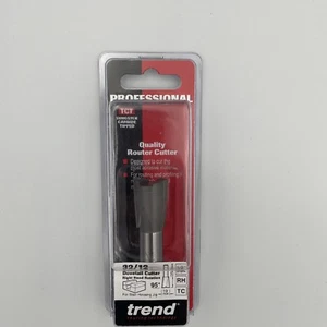 Trend Stair Housing Dovetail Right Hand Rotation Router Cutter 19mm 25.5mm 1/2" - Picture 1 of 5