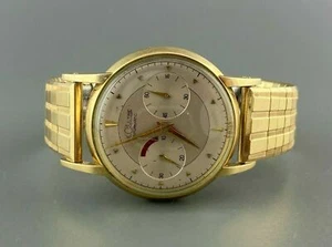 1950's JAEGER LECOULTRE FUTUREMATIC Automatic Power Reserve 10k Gold Filled - Picture 1 of 8